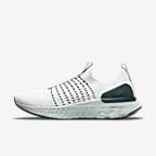 Nike React Phantom Run Flyknit 2 Platinum Tint Dark Teal Women s